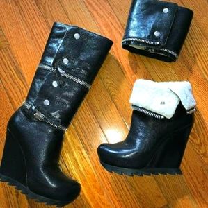 Camilla Skovgaard convertible 3-in-1 Zip Wedge Boo